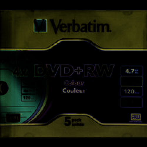 Verbatim DVD virgem Verbatim DVD+RW x5