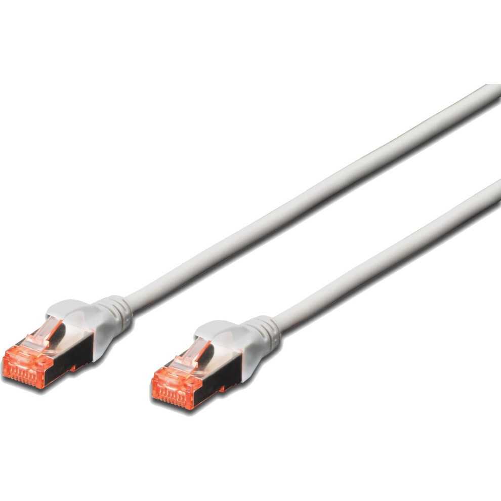 Digitus Cat6 S-Ftp, 0.25M 0.25M Cat6 Sf/Utp (S-Ftp) Grey 4016032321477