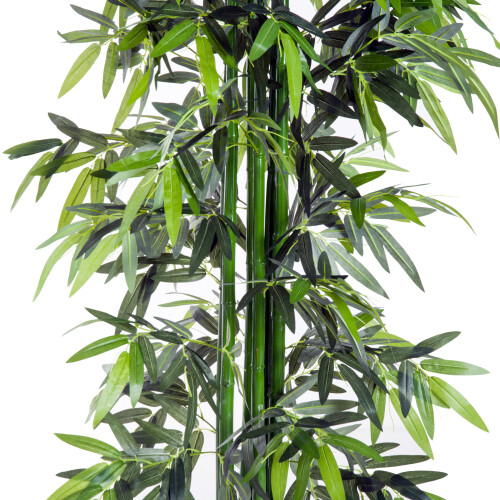 Outsunny 6ft Artificial Bamboo Tree | Large Fake Bamboo Plant on OnBuy