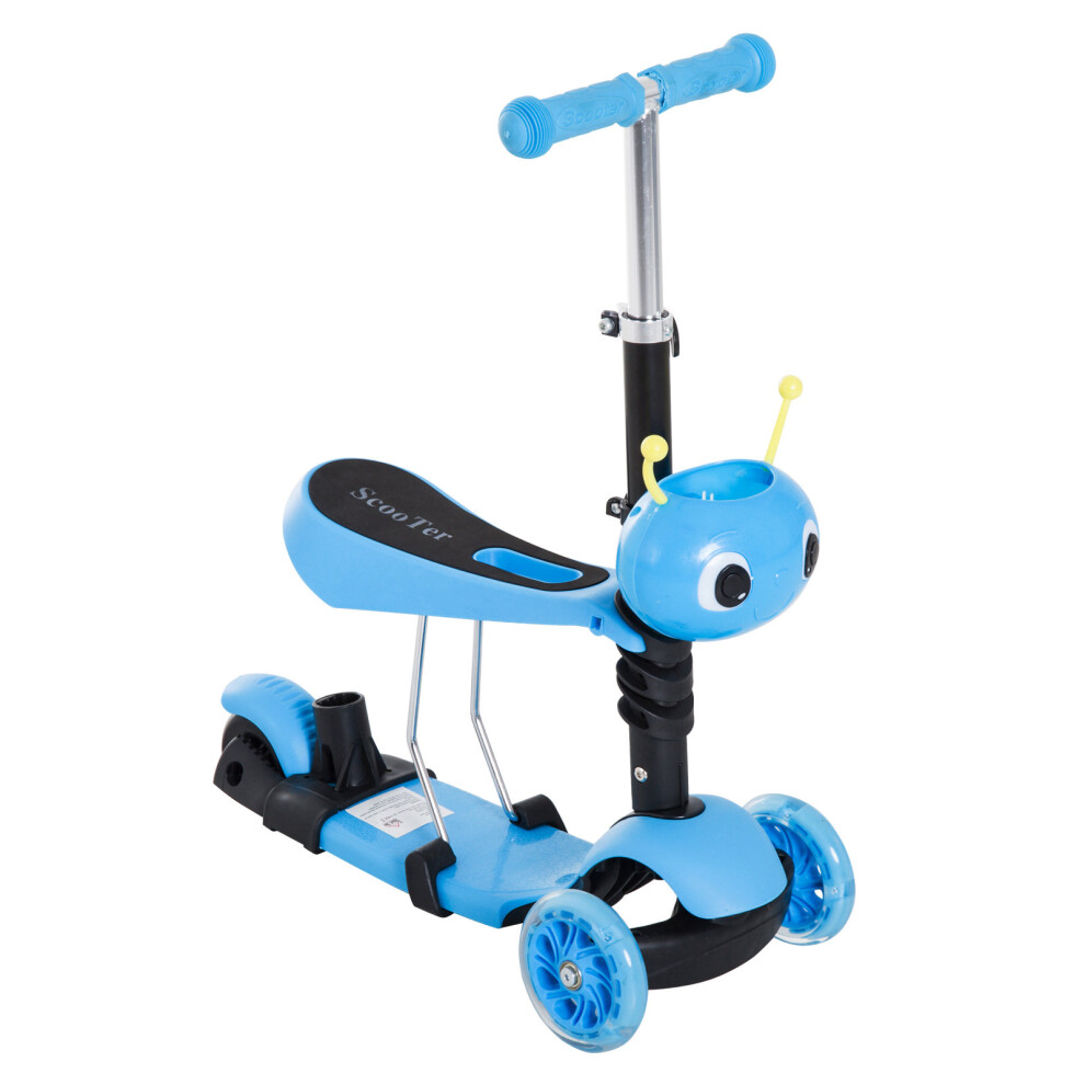 homcom-5-in-1-kids--blue-3-wheel-kick-scooter-with-removable-seat