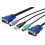 Digitus DS-19231 1.8m Black KVM cable 1