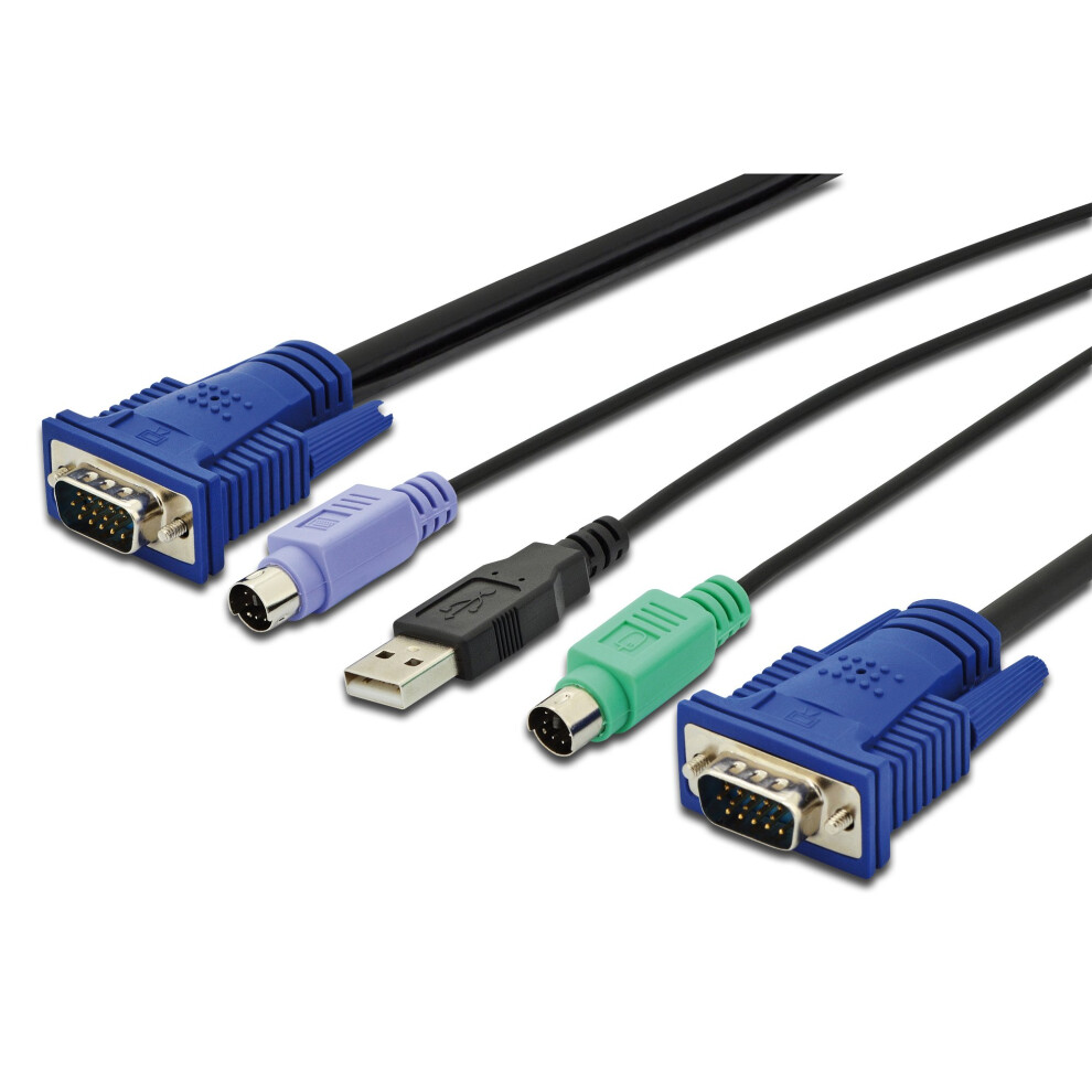 Digitus Ds-19231 1.8M Kvm Cable Black 4016032329947