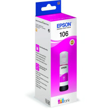 Tanque de tinta EPSON 106 - Magenta - 70 ml - para EcoTank ET-7700, ET-7750, L7160, L7180