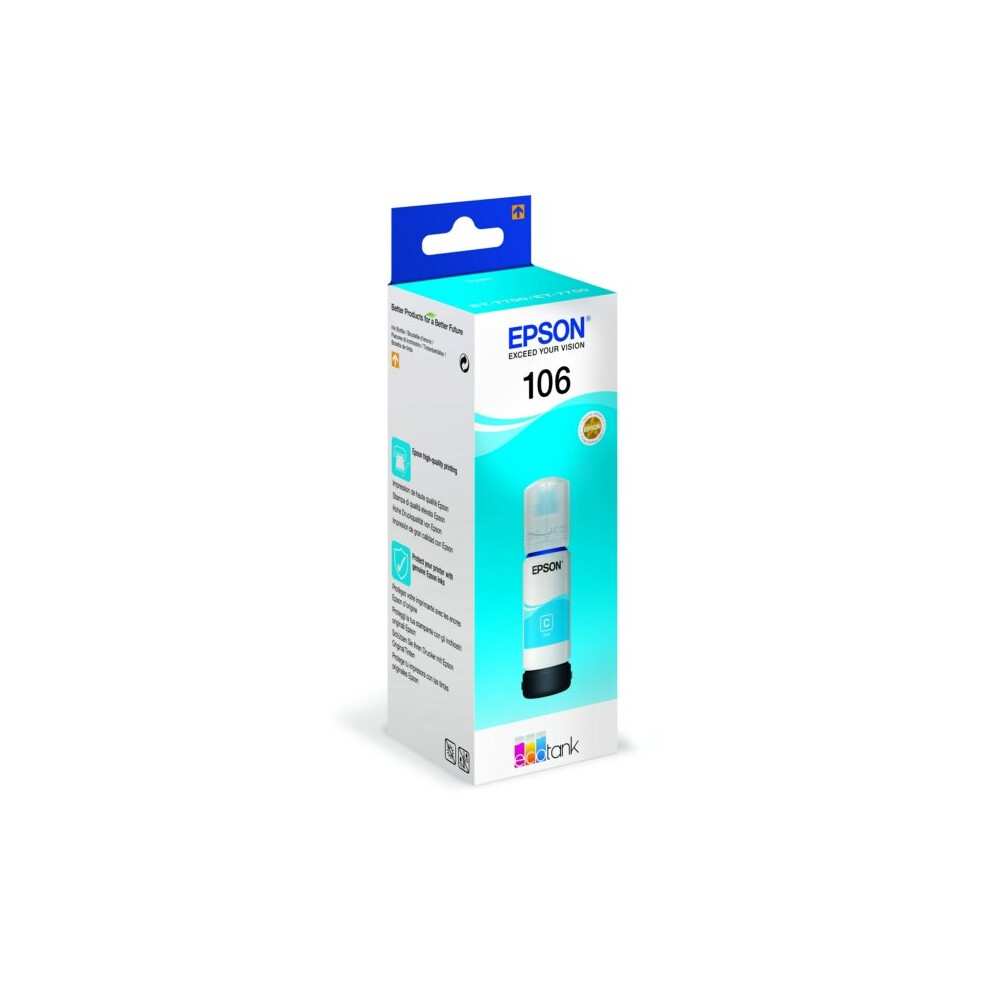 Epson C13T00R240 (106) Ink cartridge cyan, 5K pages, 70ml