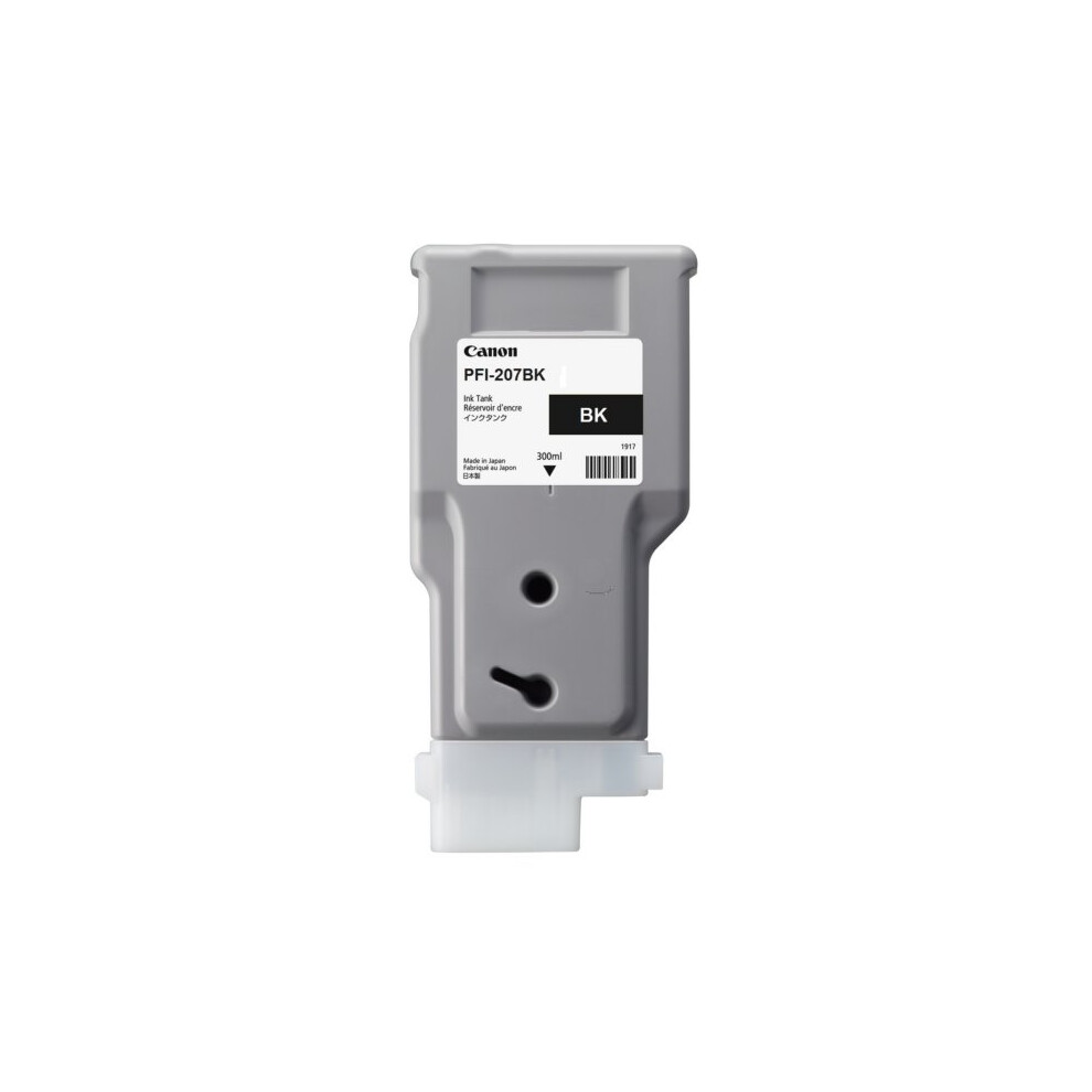 Canon 8789B001 (Pfi-207 Bk) Ink Cartridge Black, 300Ml