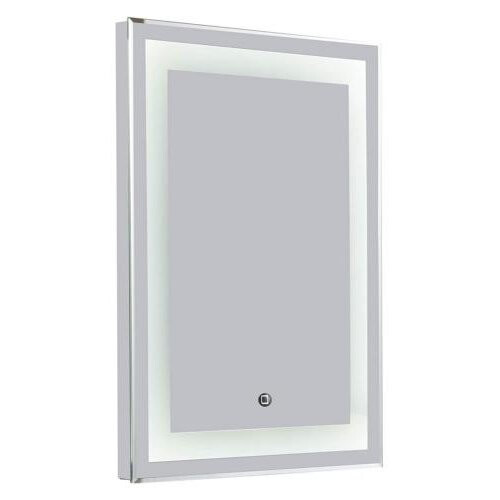 Croydex Croydex Rookley Vertical Mirror Hang 'N' Lock Illuminated, Wall Hung 2