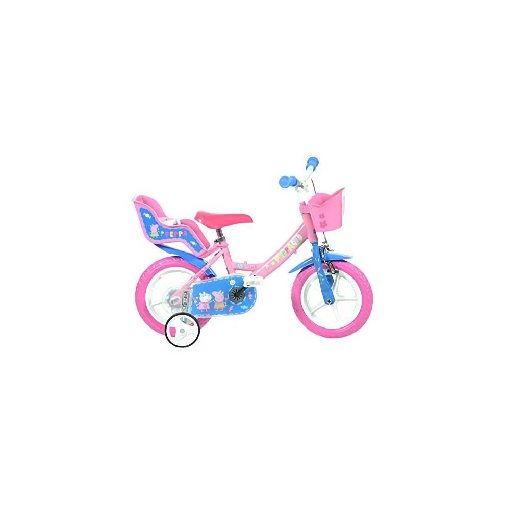 (12" Wheel) Peppa Pig Children's Bicycle - Pink