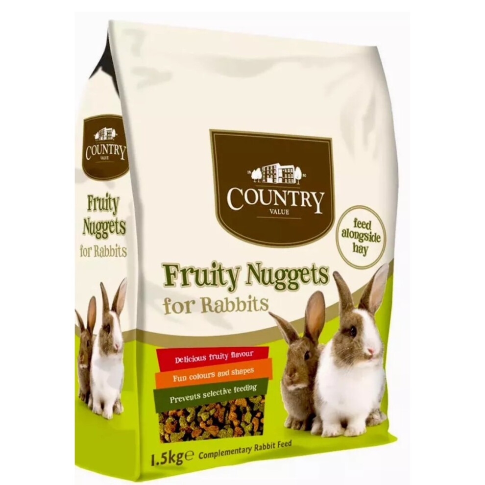 country value fruity nuggets for rabbits