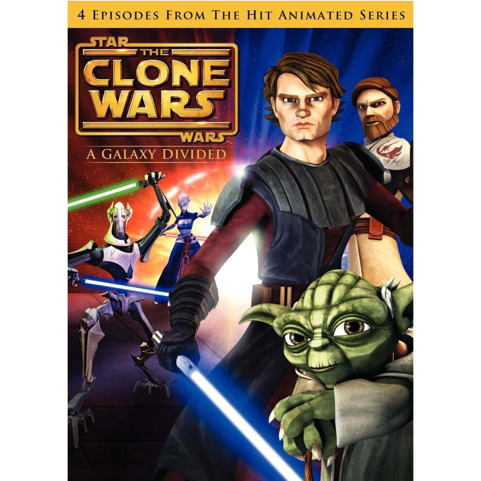 Star Wars The Clone Wars - A Galaxy Divided [DVD]