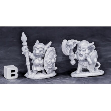 Reaper Miniatures Two Viking Mouslings Miniature 25mm Heroic Scale Dark Heaven Bones