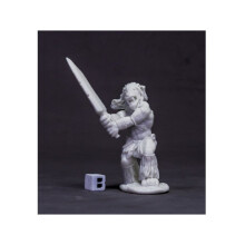 Reaper Miniatures Rem77623 Bones Dark Heaven - Avatar of Courage Lion W3