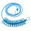 TRIXES Blue Long Compact Flexible 12 Peg Travel Washing Line 1