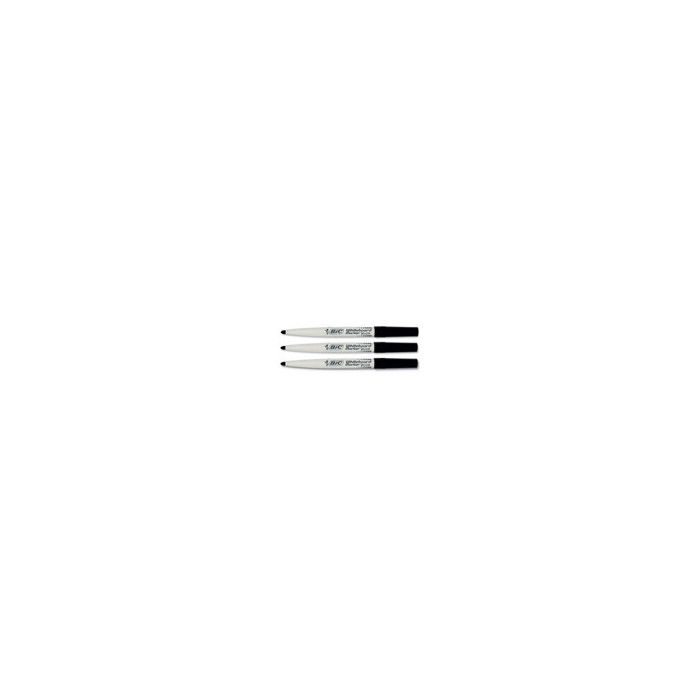BIC Velleda 1741 Bullet tip Black 12pc(s) marker