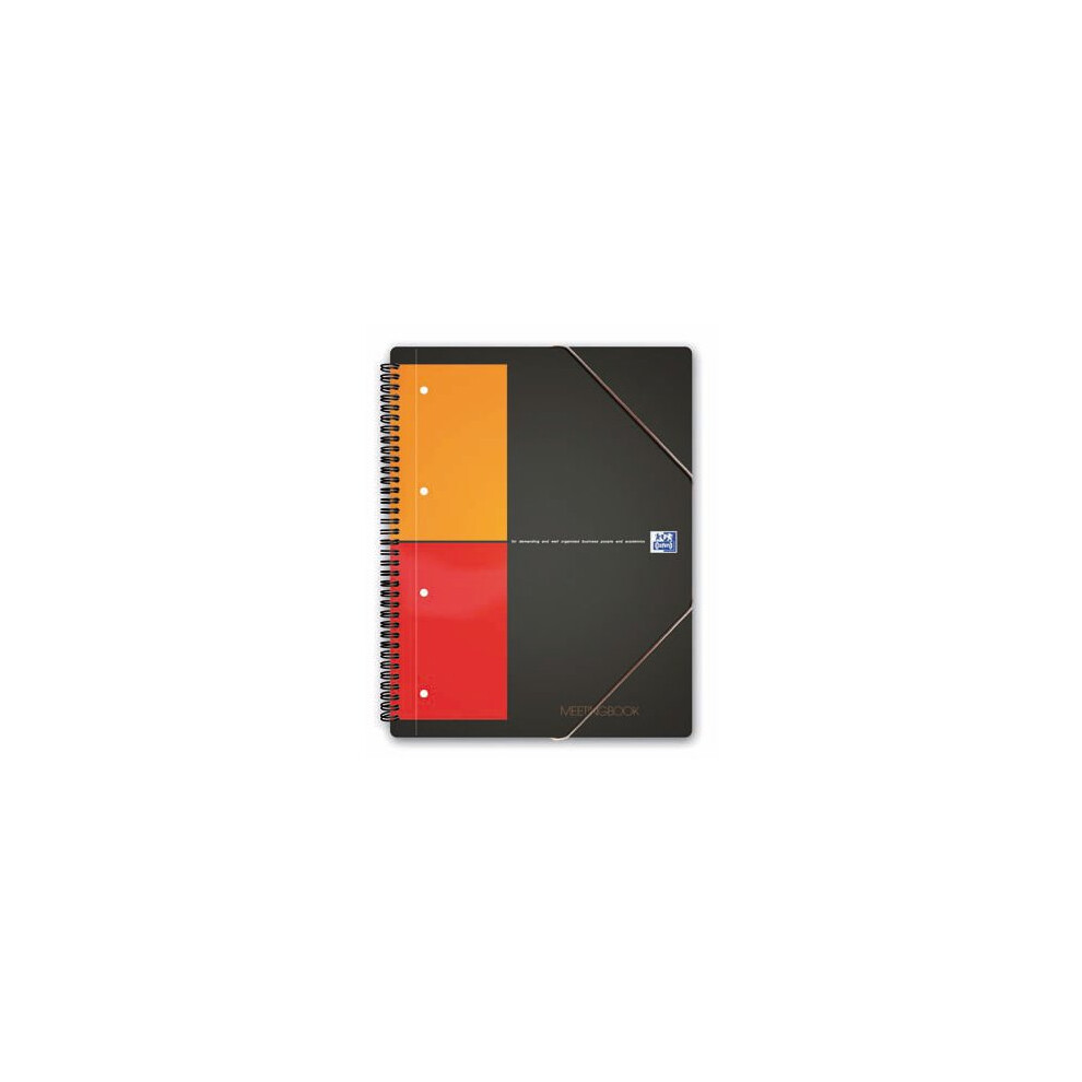 Elba Meetingbook 160sheets Orange writing notebook-image-OPC-PJNXDB-NEW