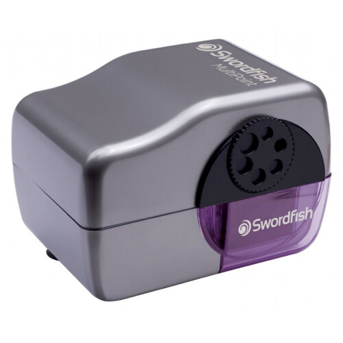Swordfish 40233 Electric pencil sharpener Grey,Purple pencil sharpener
