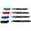 Q-CONNECT KF02305 Bullet tip Black,Blue,Green,Red 10pc(s)... 1
