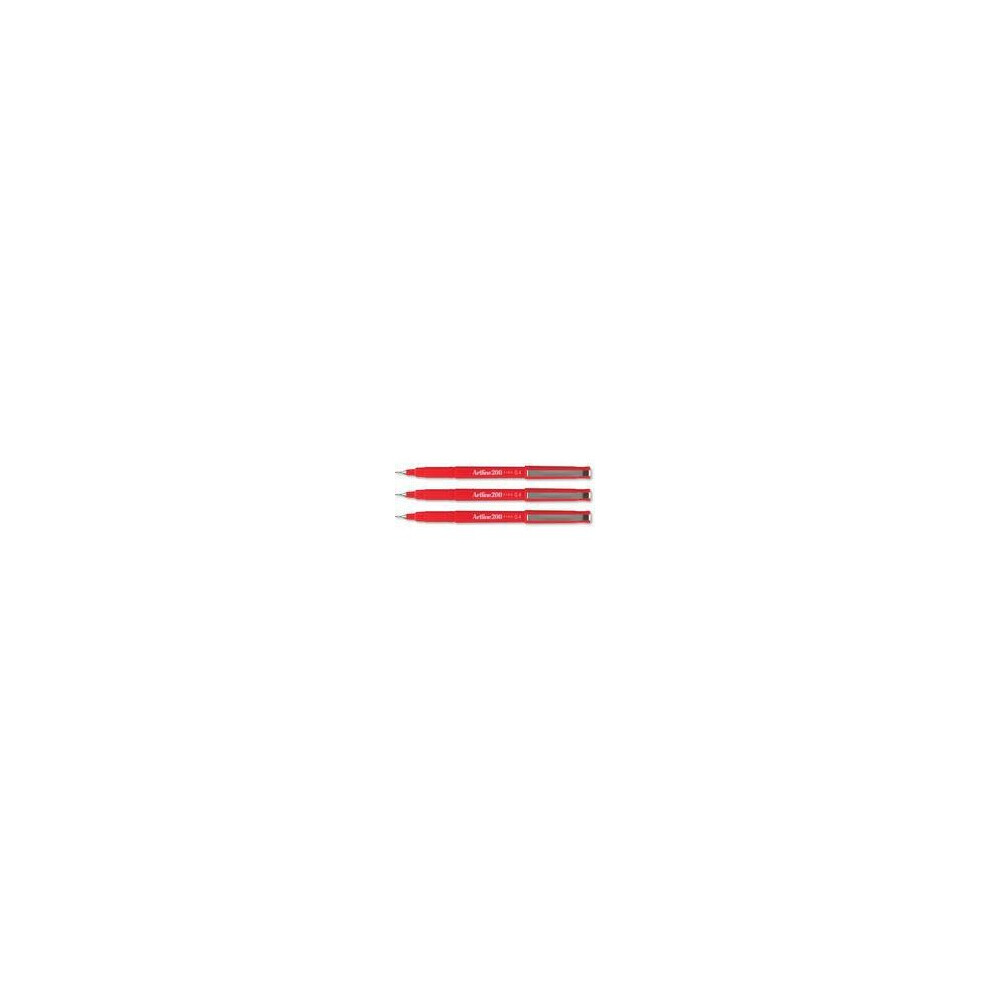 Artline 200 Red 12pc(s) fineliner