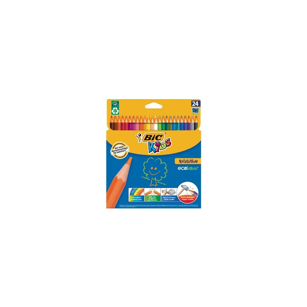 BIC Kids Evolution Multi 24pc(s) colour pencil