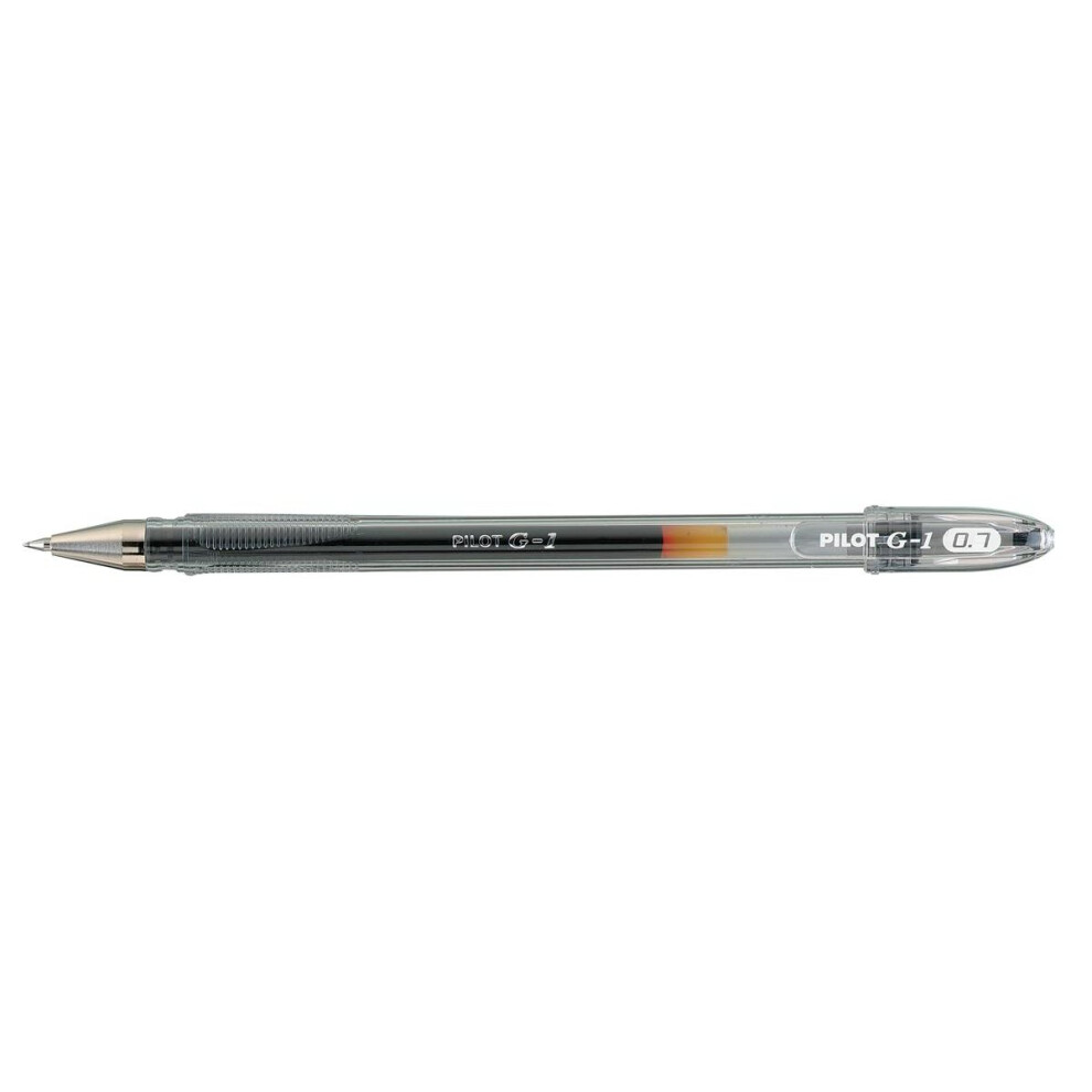 Pilot G107 Gel Ink Pen Ergonomic Grips 0.7mm Tip 0.5mm Line Black...