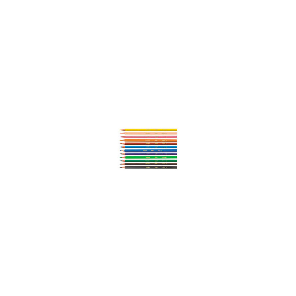 Bic Kids Evolution Multi 12Pc(S) Colour Pencil