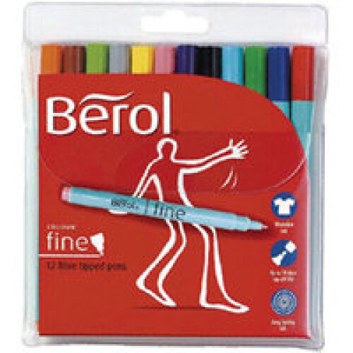 Berol Colourbroad Asstd Wlt12 Cbw12