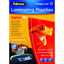 Laminierfolie - FELLOWES - A3 - Glänzend - 250 Mikron - 100 Stück