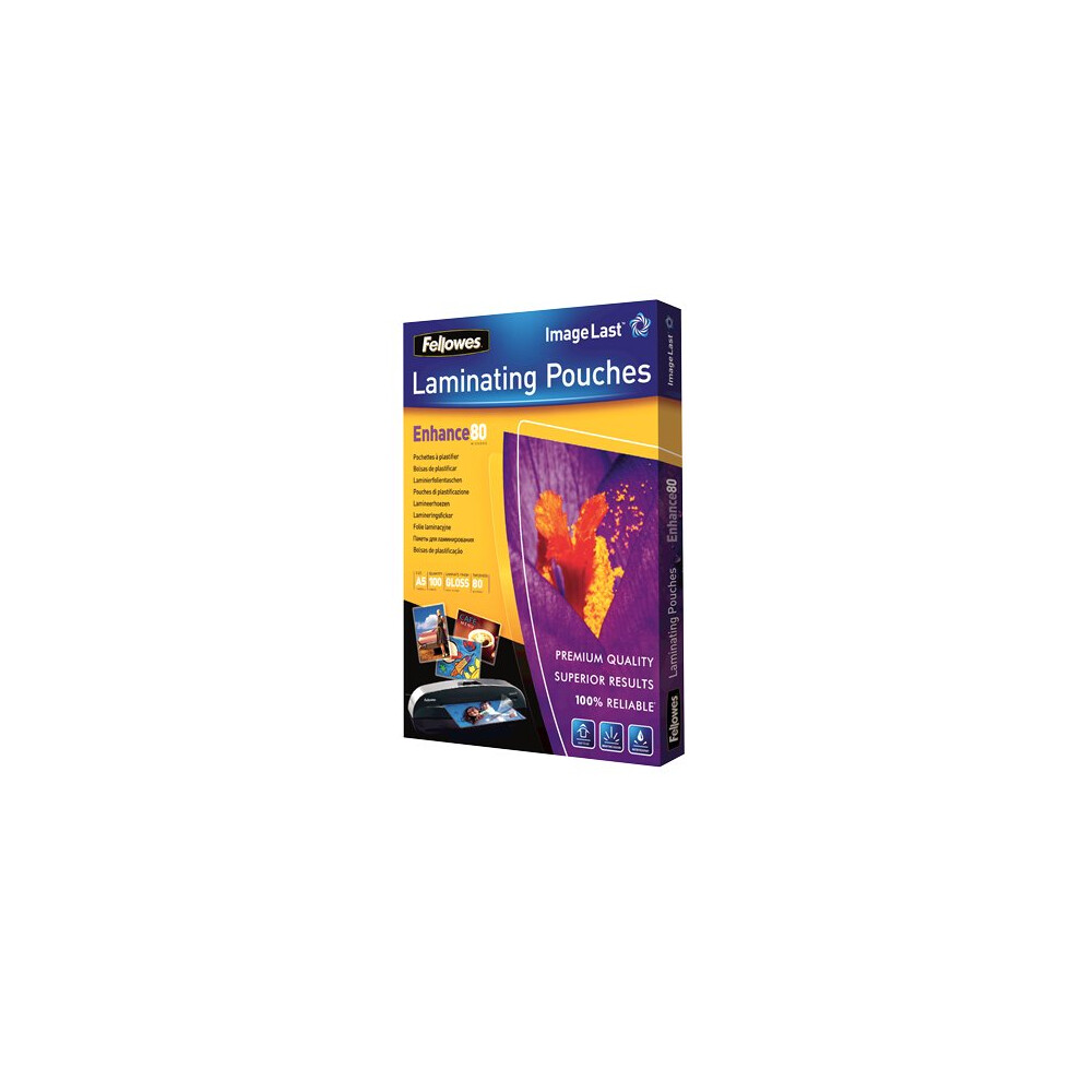 Fellowes Imagelast A5 80 Micron Laminating Pouch