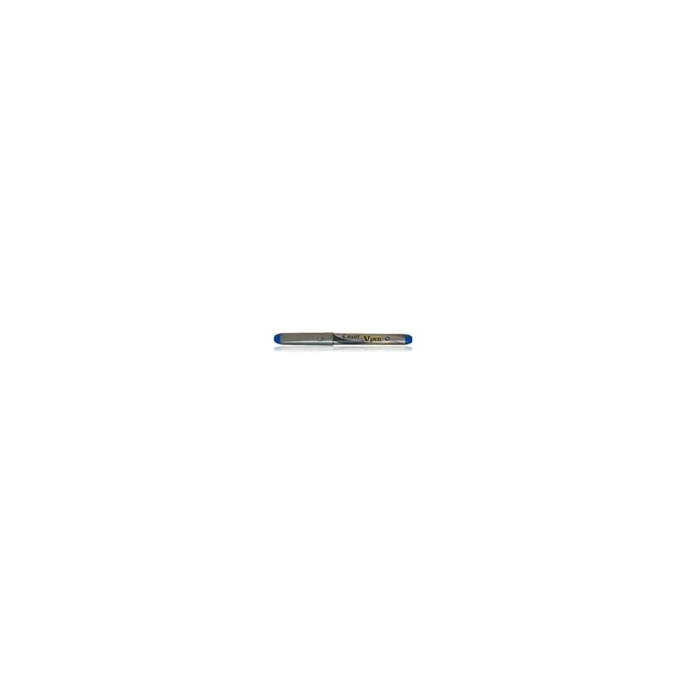 Pilot V-Pen Silver Black fountain pen