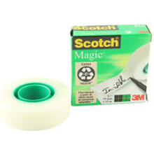 Scotch Magic Tape, 19mmx33m, Matt 33m stationery/office tape