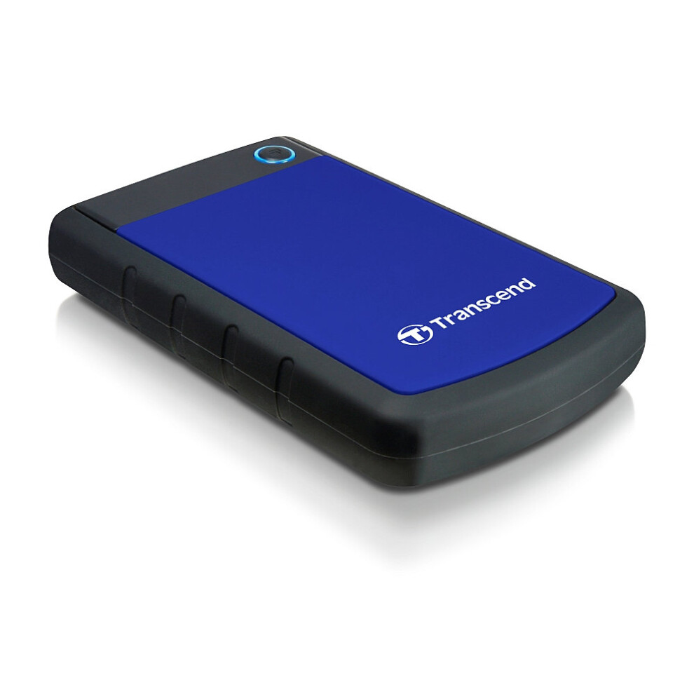 Transcend 1Tb Storejet 25H3 1000Gb External Hard Drive Black/Blue 760557828112