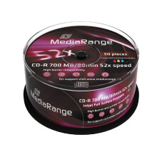 MediaRange MR208 CD-R 700MB 50pc(s) blank CD