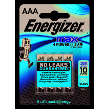 Energizer AAA Max Alkaline 1.5V non-rechargeable battery