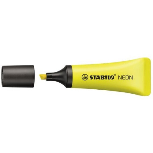Stabilo 72/24 Chisel tip Yellow 10pc(s) marker