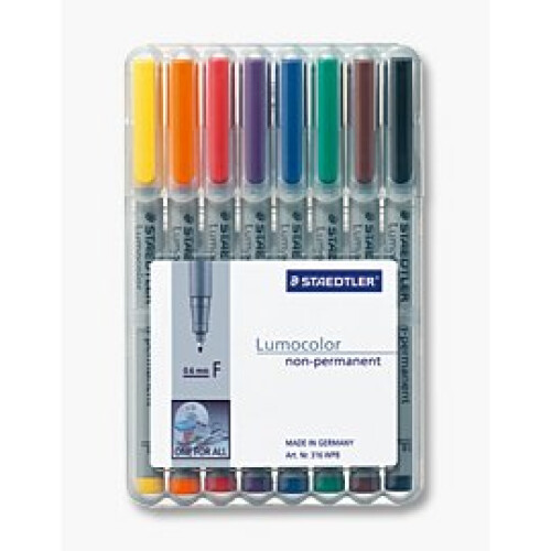 Staedtler Staedtler 316 WP8 Black,Blue,Brown,Green,Orange,Red,Violet,Yellow...