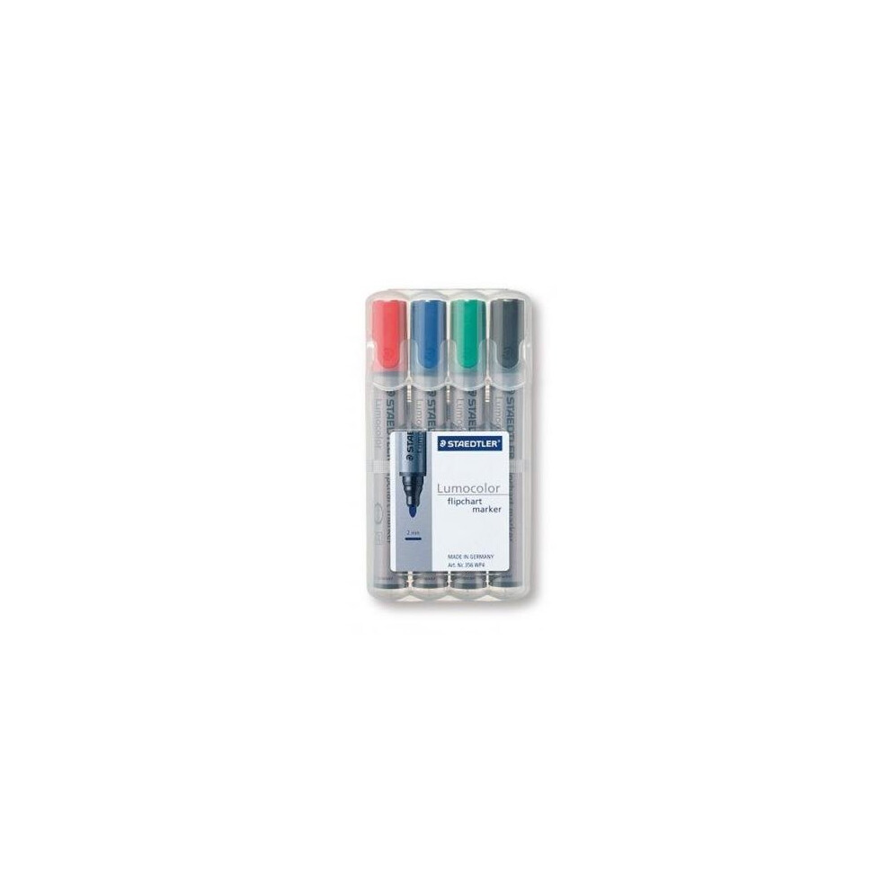 Staedtler 356 WP4 Black,Blue,Green,Red 4pc(s) marker