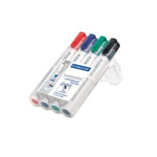 Whiteboardmarker - Staedtler - Lumocolor 351 WP4 - Set mit 4 assortierten Farben