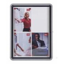 Nobo, Vitrine d'affichage Premium Plus, pour l'extérieur, fond magnétique, 6x A4