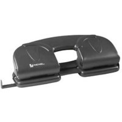 Rexel V412 4 Hole Punch Black