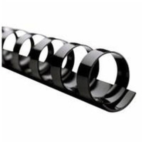 GBC CombBind Binding Combs 19mm Black (100)