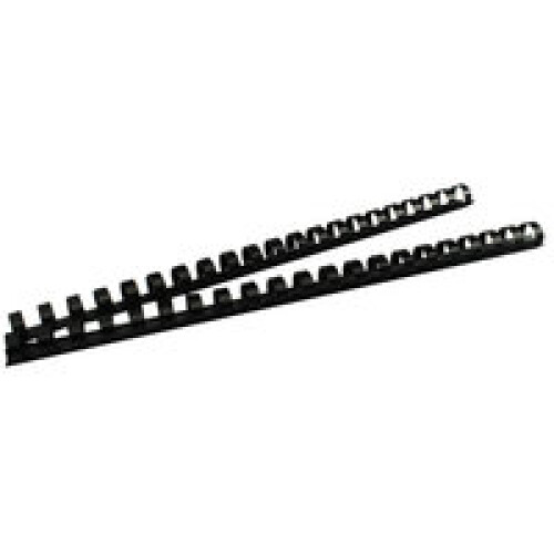 GBC CombBind Binding Combs 14mm Black (100)