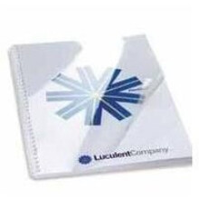 GBC HiClear Binding Covers A4 PVC 150 Micron Clear (50)