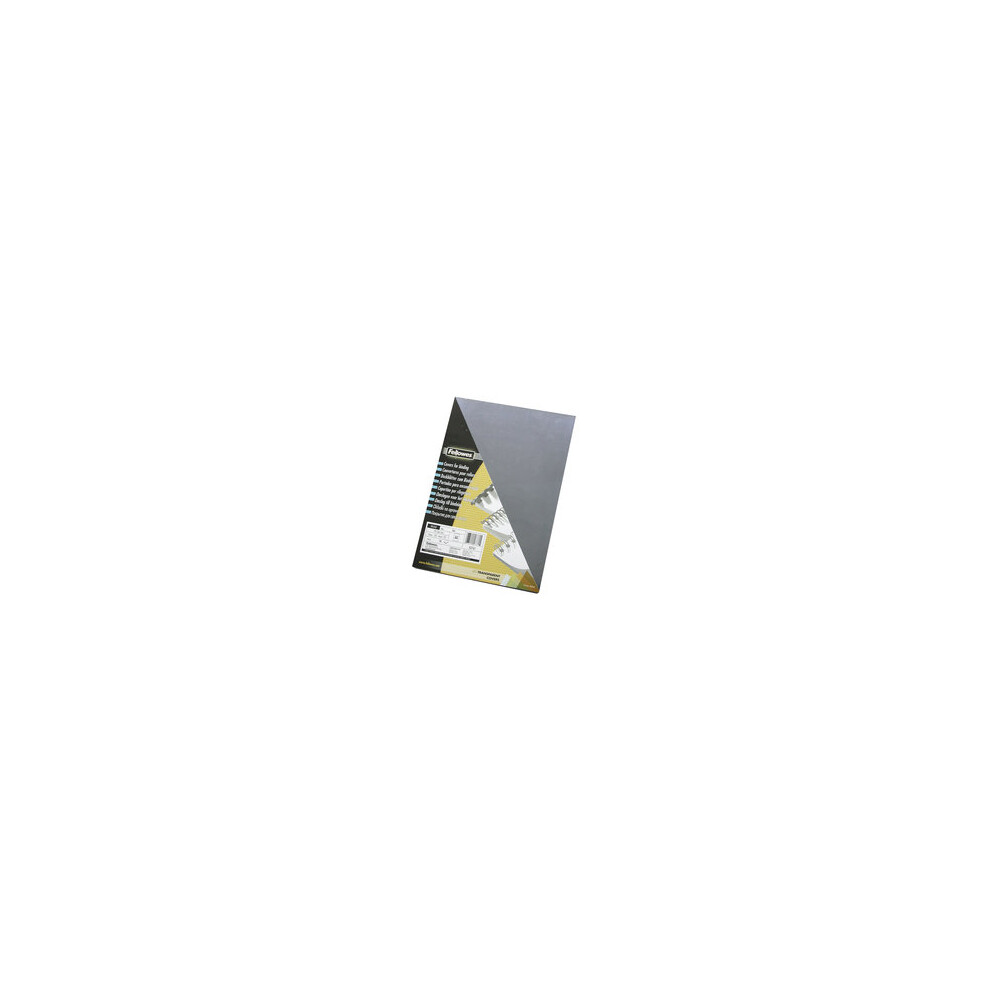 Fellowes 53762 Plastic Transparent 100pc(s) binding cover
