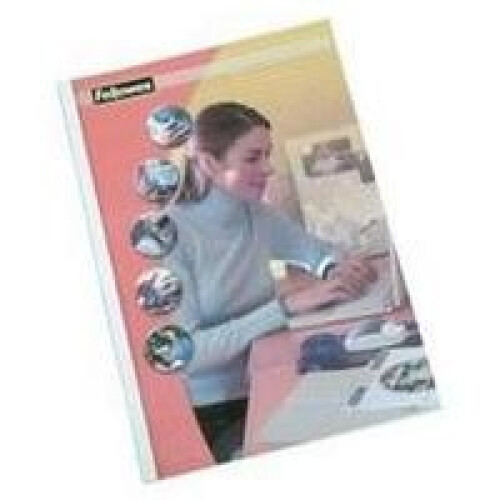 Fellowes Fellowes 53151 A4 Plastic Transparent,White 100pc(s) binding cover