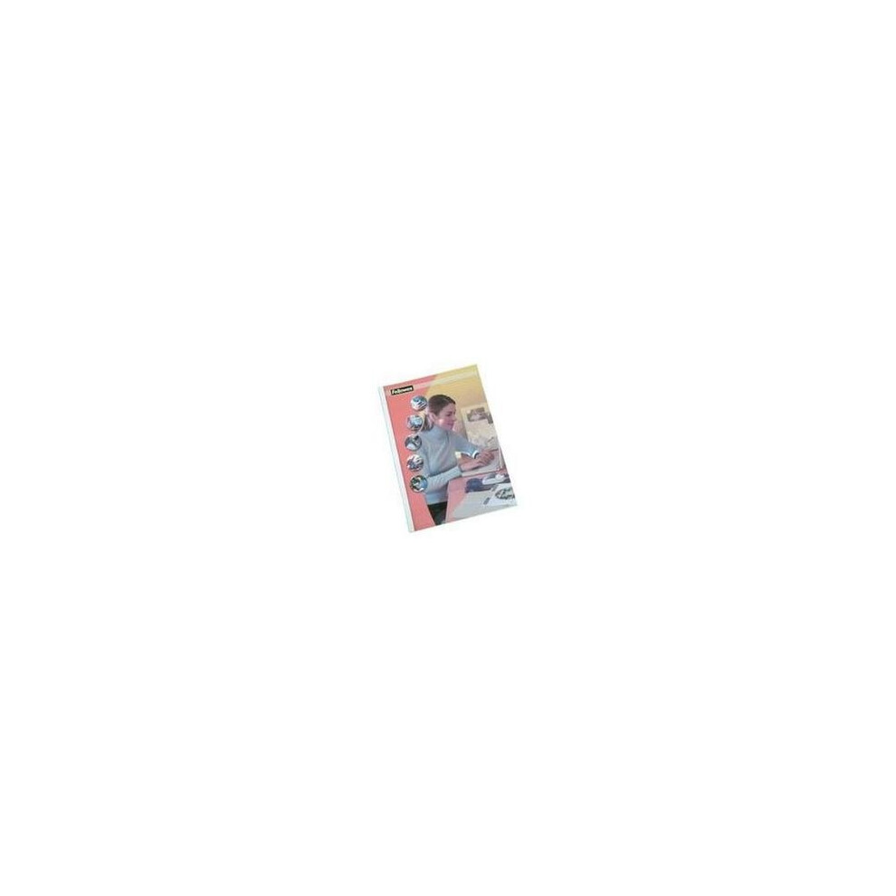 Fellowes 53151 A4 Plastic Transparent,White 100pc(s) binding cover