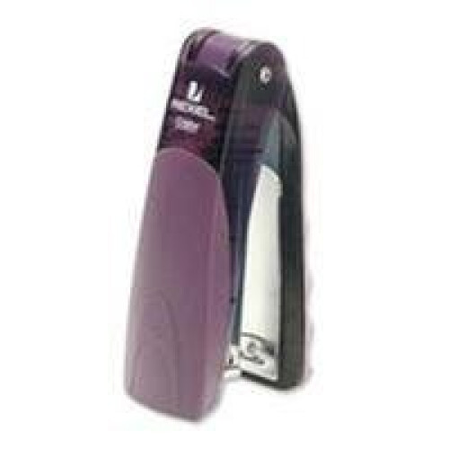 Rexel Centor Half Strip Stapler Translucent Purple