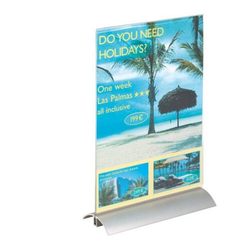 Durable PRESENTER A4 Acrylic Transparent