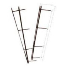 GBC VeloBind Binding Strips 45mm Black (25)