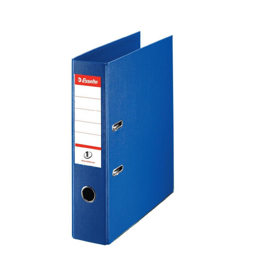 Esselte No. 1 Lever Arch File 75mm A4 Blue Ref 879991
