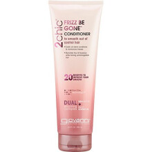 Giovanni, 2chic, Frizz Be Gone Spülung, Zum Glätten von unkontrollierbarem Haar, Sheabutter + Süßmandelöl, 8,5 fl oz (250 ml)