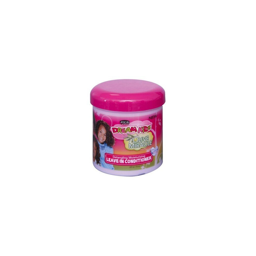 African Pride Dream Kids Olive Miracle Leave-In Conditioner 15Oz